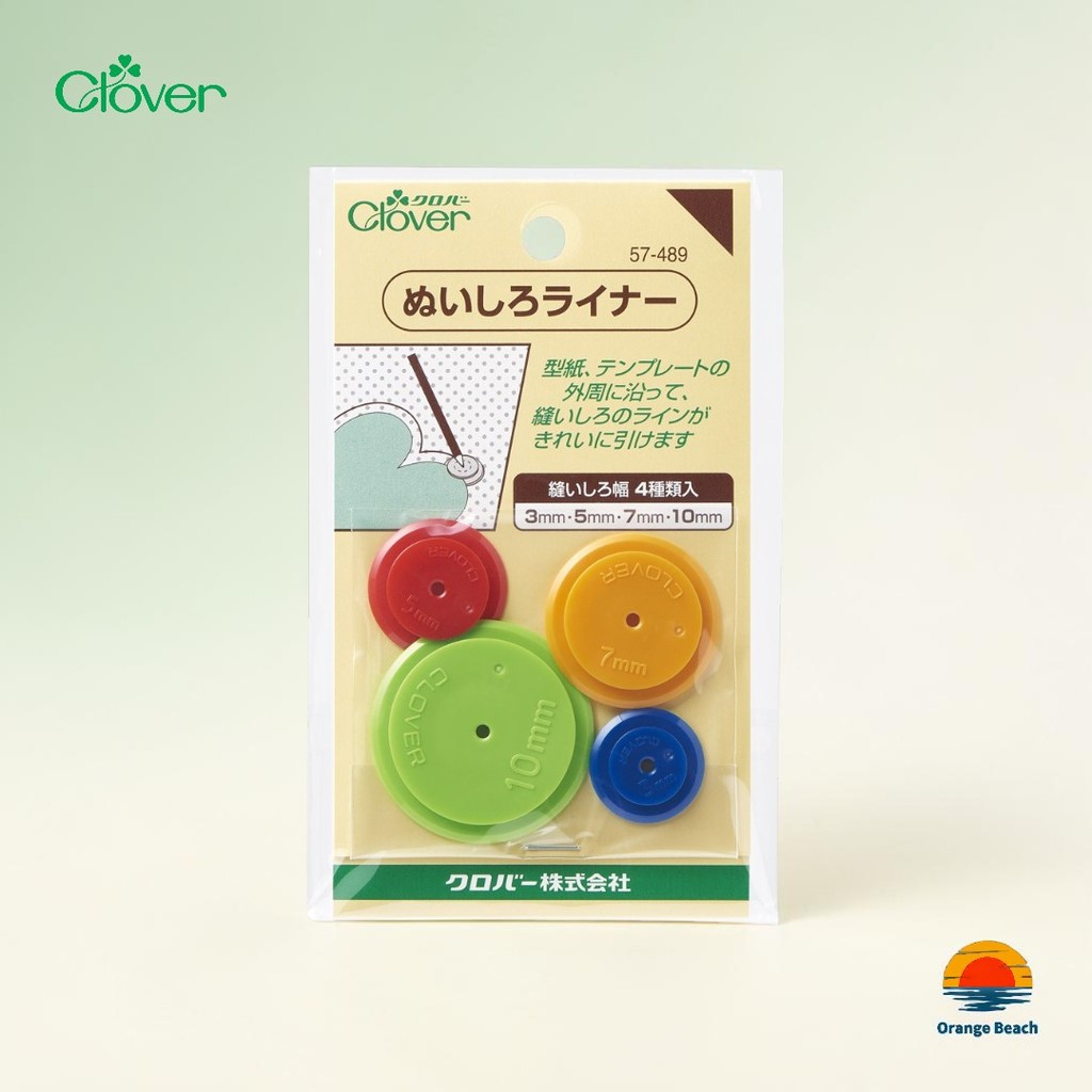 Clover Seam Liner Dung Cu Ke Duong May/57-489/4 Thiet Lap/ABS/Ke Duong Chinh Xac/Nhat Ban