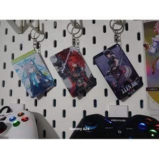 Gantungan Photocard/ID card Blue Archive, Gantungan Kunci PVC Anime - Aru