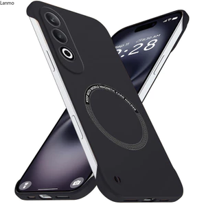 Ốp điện thoại không khung sang trọng không viền cho OPPO K12 Plus OPPOK12 K12Plus Vỏ cứng chống trầy xước Vỏ giáp chống sốc