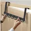 TRTR Móc Treo Cửa Phòng Ngủ Có Thể Điều Chỉnh Móc Nhôm Móc Treo Tường Phòng Tắm Móc Treo Cửa Quần Áo Khoan Miễn Phí VN