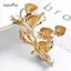 AqToCna Dâu Thổ Cẩm Pin Đỏ Thiết Kế Cây Trang Sức Dễ Thương Phong Cách Mùa Hè AqToCna