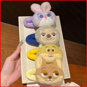 SY Zootopia Judy Hopps Kẹp Tóc Nick Wilde Sloth Kẹp Tóc Dễ Thương Sang Trọng Thời Trang Đa Năng Phụ Kiện Tóc