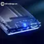 Ge Trong Suốt Bên Ngoài Ổ Cứng 2.5or3.0 Inch HDD SSD Case Micro-b Sang USB3.1 4TB Ổ Cắm Nhà Ở UASP SATA III Laptop n