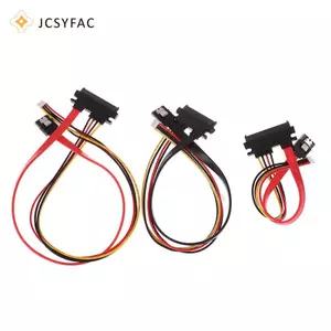JCSYFAC 20 / 30 / 40cm Mini 4Pin + Cáp Nguồn SATA 22 (15 + 7) Pin Sang PH2.0 / 3.0 Đĩa Cứng Cáp Dữ Liệu Ổ Đĩa Quang Cáp Nguồn Mới