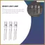 Diode phát sáng đèn LED, 70 mảnh, DC 3V-6V, 5 mm, Trắng