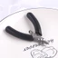 Thép không gỉ Mini Nhỏ Kìm Trang Sức Mỹ Không Răng Mũi Tròn Hình Chữ Thập Kéo Kim Mũi Kìm DIY Handmade Cuộn Dây Trang Sức Dụng Cụ