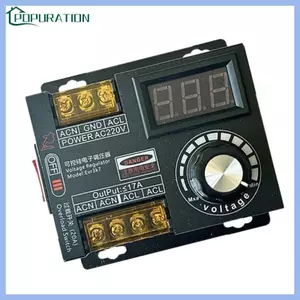 Bộ điều chỉnh điện áp điện áp điện tử POP Chính xác 0 đến 100 Điều khiển biến thiên Bộ điều khiển tốc độ vô cấp cho quạt góc động cơ Grinde