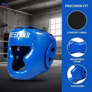XOITOP Karate Boxing Mũ Bảo Hiểm Người Lớn Trẻ Em Da Bảo Vệ Đầu Cho Võ Thuật Taekwondo Có Thể Điều Chỉnh Để Bảo Vệ Huấn Luyện VN
