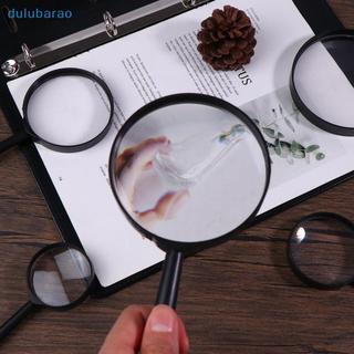 [DUL] Kính lúp cầm tay 5X Loupe 40-100mm Ống kính đọc sách cho sách, trang sức AO