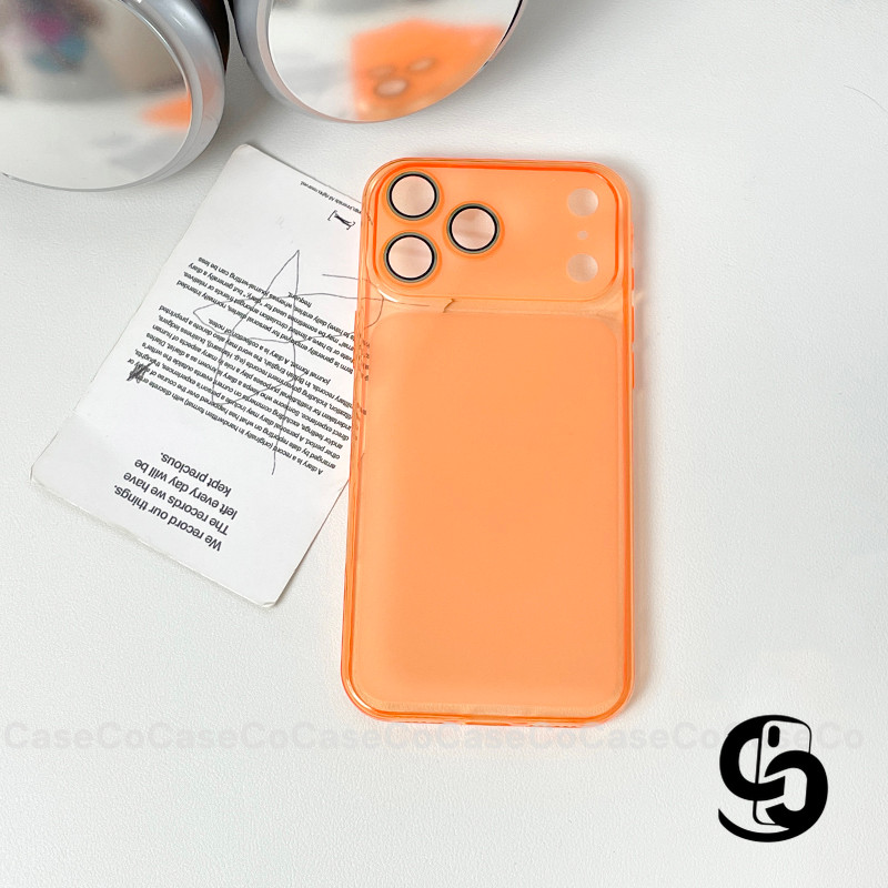 Ốp Lưng Cho IPhone 13 17 11 16 15 14 12 Pro Max 17air 16 15 14 Plus Ốp kính toàn tròng siêu mỏng mờ màu kẹo