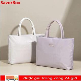 Túi đựng máy tính xách tay SAVORBOX, Túi xách đeo vai 16 inch, Túi khí chống sốc thời trang Dung tích lớn Túi đựng máy tính xách tay di động dành cho doanh nghiệp
