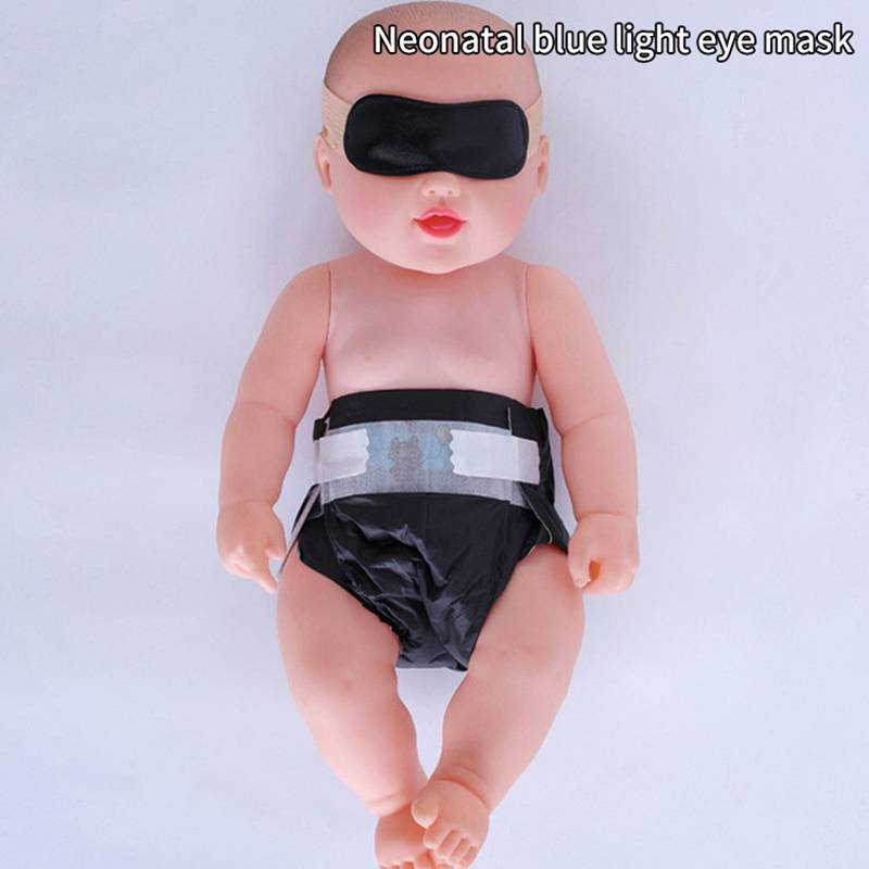 HFSHY Bịt Mắt Cho Bé Sơ Sinh Thoáng Khí, Tránh Ánh Sáng, Bảo Vệ Mắt, Miếng Dán Lưới Chiếu Sáng, Tặng Miếng Lót Mắt, VN