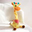< Pluscloth > Đồ chơi hươu cao cổ âm nhạc có đèn Led – Nhảy múa hát lặp đi lặp lại Động vật nhồi bông sang trọng cho trẻ em – Đồ chơi trẻ em nói chuyện bằng điện phát sáng với bài hát trẻ em Đồ chơi trẻ em