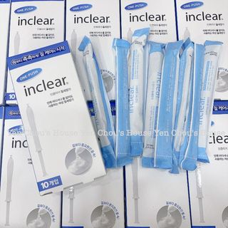 [HỘP 10 CHIẾC] Bút Gel Phụ Khoa Inclear Làm Sạch Chuyên Biệt Cho Kỳ Dâu