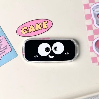Phim hoạt hình dễ thương mới dán gương trang điểm lại giá đỡ điện thoại di động dọc lưỡng dụng trong suốt