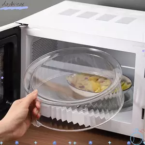 Vỏ cách nhiệt thực phẩm DAYBREAK, Vỏ lò vi sóng có thể xếp chồng lên nhau chống bụi, Vỏ bát trong suốt bắn tung tóe chịu nhiệt độ cao