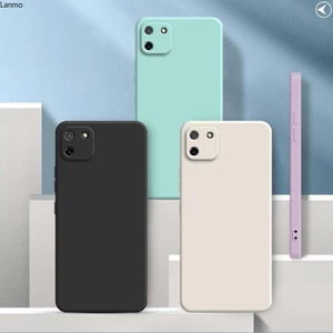 Tpu mềm cho Ốp lưng Realme C11 2020 màu trơn Realme c11 Vỏ bảo vệ silicon chống rơi màu trơn đơn giản