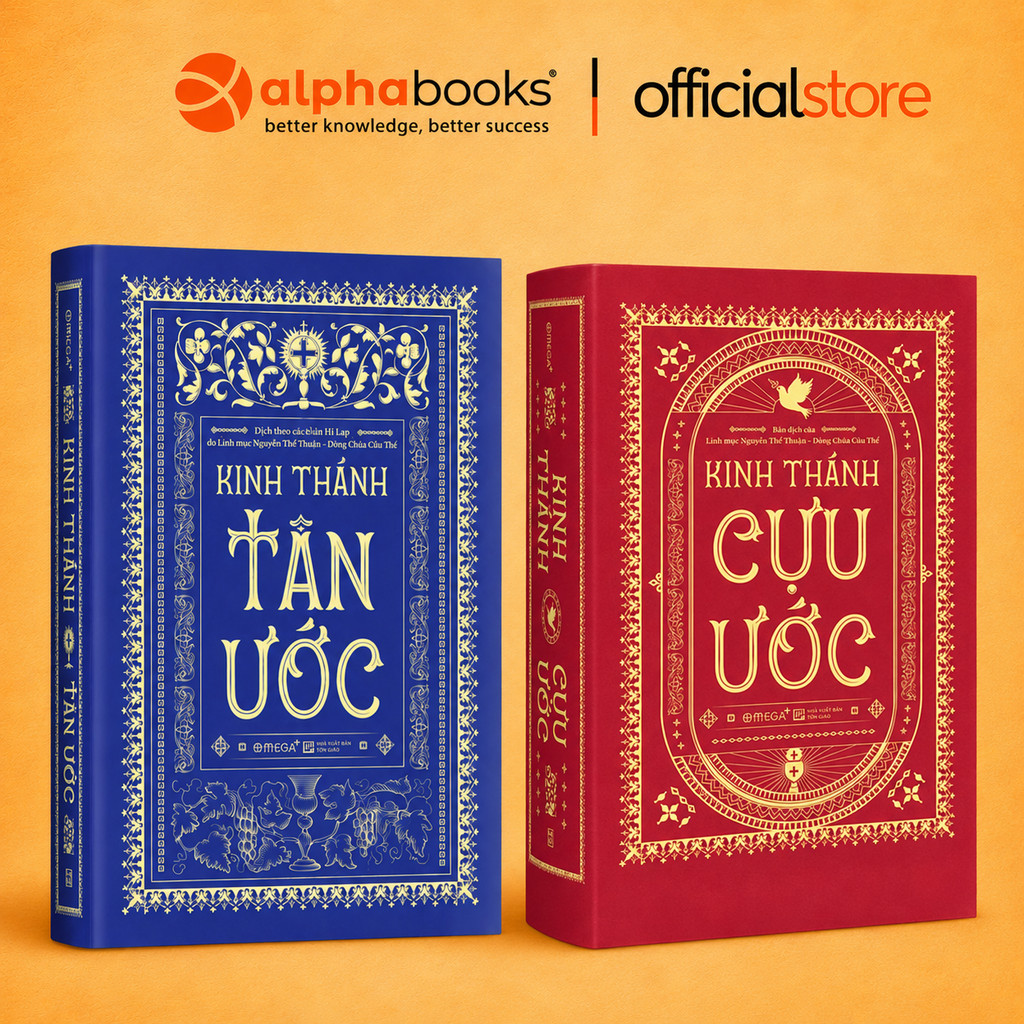 Sách - Bộ Kinh Thánh Tân Ước + Cựu Ước - Bản Dịch Linh Mục Nguyễn Thế Thuấn (Omega plus)