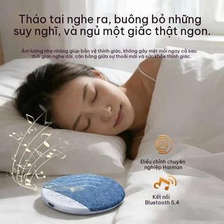Loa Bluetooth Mini Âm Thanh Trắng Nature Sound, Hẹn Giờ Ngủ, Phát Nhạc MP3 Không Dây Siêu Mỏng