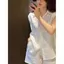 Áo sơ mi không tay nữ + Quần short vải lanh Bộ đồ hai mảnh, Phiên bản thịt che rộng, Phong cách trắng tươi, Phong cách thường ngày thời trang mùa hè 2026