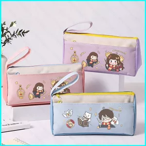 HK1 Harry Potter Hộp Đựng Bút Sinh Viên Túi Bảo Quản Dung Tích Lớn Dễ Thương Hermione Granger Túi Văn Phòng Phẩm KH1