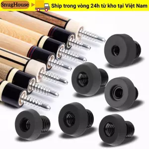 SNUGHOUSE 1 Cái Vít Cắm Sau, Nắp Đáy Bể Cue Bida Cue Cản, Phụ Kiện Nối Dài Bida Khối Cao Su Mông Đáy Bảo Vệ Cho MEZZ / Universal / HOW / PERI