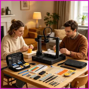 Dụng cụ máy in 3D Loại bỏ Burr chính xác Tiện ích tiện ích Công thái học Bộ bảo trì máy in 3D dành cho người mới bắt đầu Chuyên nghiệp lyuvn