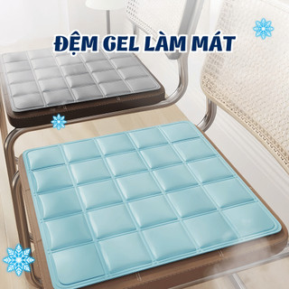 Đệm Gel Làm Mát Giảm Nhiệt Mùa Hè – Nệm Lót Ghế Ngồi, Ghế Ô Tô Thoáng Khí, Chống Thấm Nước