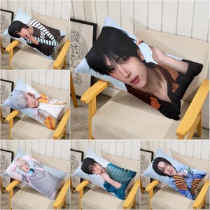 Vỏ Gối NCT 2026 Vỏ Gối Polyester Hình Chữ Nhật Một Mặt, Máy Có Thể Giặt Được, Thích Hợp Cho Giường Sofa Trang Trí Phòng Khách (Không Bao Gồm lõi)