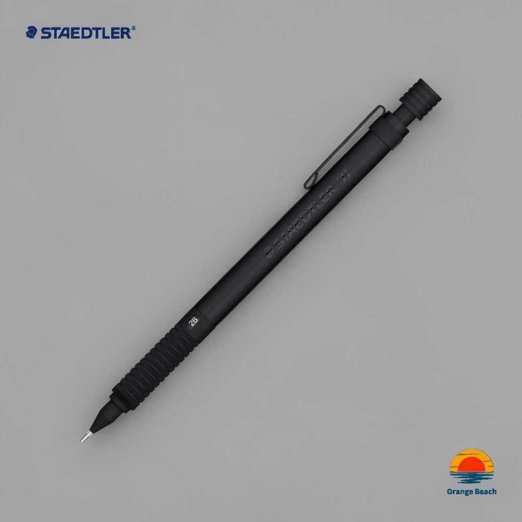 STAEDTLER 925 35 But Chi Kim Loai All Black/Nhom Nguyen Khoi/0.3 0.5 2.0mm/Made in Japan