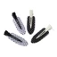 Kẹp tóc Acrylic FUHUIOT, Kẹp tóc liền mạch chấm bi màu trắng đen, Thiết kế tối giản thanh lịch dễ thương Phụ kiện tạo kiểu tóc chống trượt làm việc