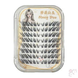Bộ lông mi giả tự nhiên Dream Princess với thiết kế hình cáo xiên để trang điểm mắt