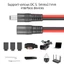 Dây nối dài nguồn lõi đồng dày Yoo 14AWG với cầu chì an toàn 10A Nhanh chóng ngắt kết nối dây nịt