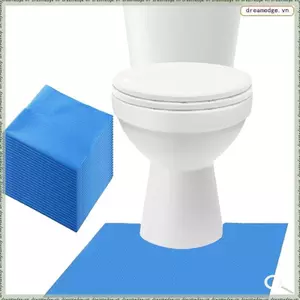 20 gói Thảm vệ sinh dùng một lần, Tấm bảo vệ sàn nhà vệ sinh thấm hút, Thảm trải sàn nhà vệ sinh dùng một lần, Thảm vệ sinh hình chữ U