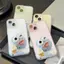 Ice Cream Frog cho trường hợp iPhone 17pro iPhone 15/14/13pro Skin Scrub