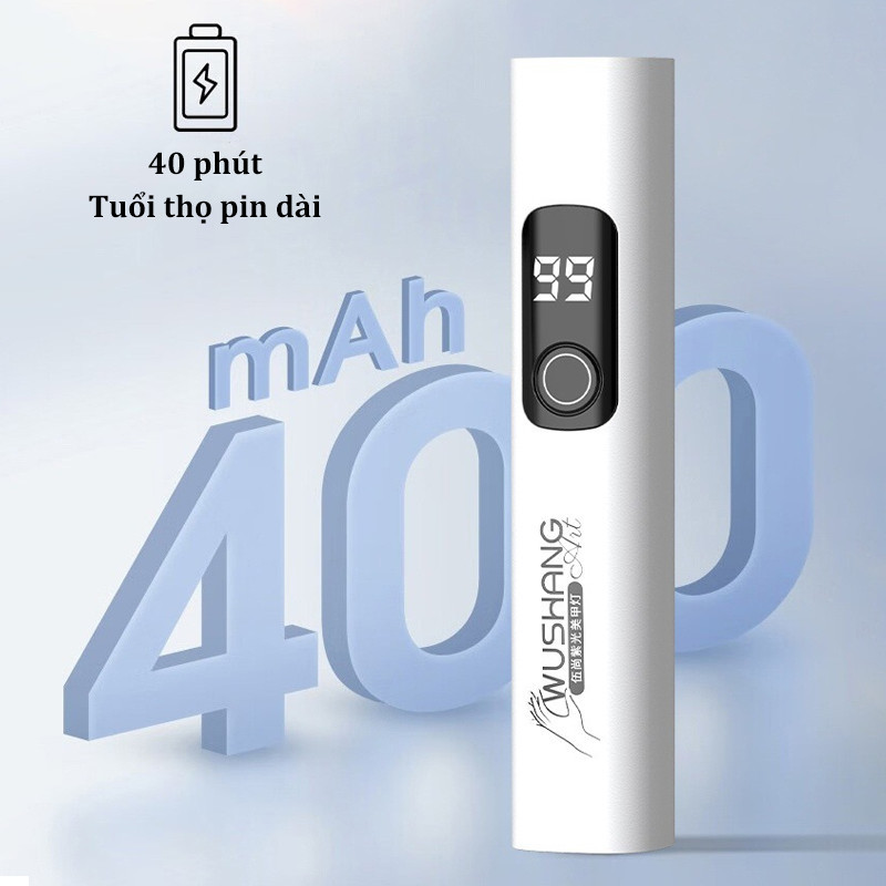Đèn Hơ Móng Mini Cầm Tay 3W – Có Màn Hình LED Hiển Thị Thời Gian, Sấy Khô Nhanh, Tiện Lợi Cho Gia đình Và Tiệm Nail