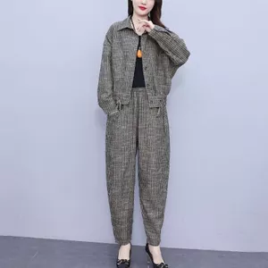 Bộ Đồ Mùa Xuân-Hè 2026 Thời Trang Mới Cho Phụ Nữ, Kiểu Dáng Tây, Top và Quần Harem