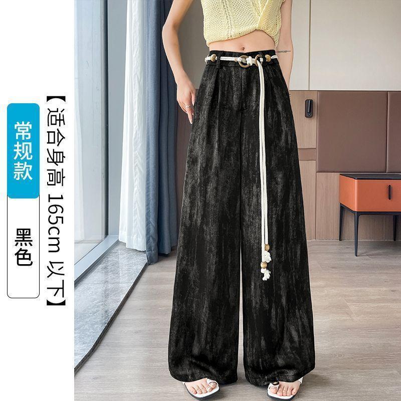 Mùa xuân hè 2026 - Áo sơ mi satin acetat cao cấp, thiết kế chân rộng mỏng nhẹ, phù hợp mặc cùng quần nữ