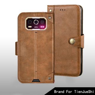 Thích hợp cho Ulefone Armor 27T PRO Điện thoại di động Flip Business Leather Case Phim cường lực phong cách miệng