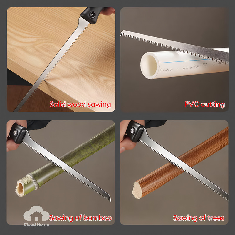 🌤️COD🌤️Cưa nhỏ, cưa cầm tay, cưa mộc, thép carbon cao SK5, cắt mượt,Cưa tỉa cành cây dùng trong nhà