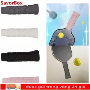 SAVORBOX Băng Cầm Tay Silicone Cho Vợt Padel và Pickleball, Anti-Slip và Có Thể Tái Sử Dụng