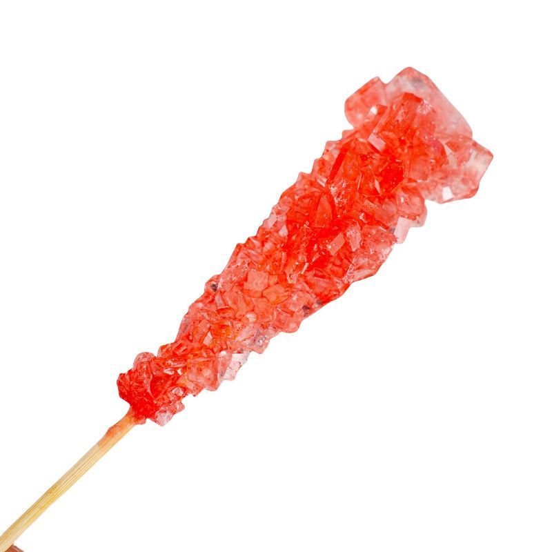Influencer Crystal Lollipop Old Rock Kẹo Khuấy Kẹo Cà Phê Thơm Trà Đồng Hành Hương Trái Cây Đồ Ăn Nhẹ Thông Thường