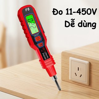 Bút kiểm tra điện áp NCV Màn hình kỹ thuật số Phát hiện AC Tua vít hai đầu Dụng cụ điện gia đình