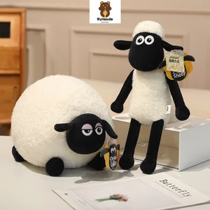 Rytanda Mô Phỏng Dễ Thương Shaun The Sheep Sang Trọng Đồ Chơi Cho Bé Trai Bé Gái Cừu Sang Trọng Búp Bê Gối Thú Vui Nhộn Búp Bê Móc Khóa Sofa Đệm Trẻ Em Đồ Chơi Nhẹ Nhàng Trang Trí Quà Tặng Sinh Nhật