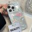 Ốp Lưng Cho Iphone 16 14 11 15 13 12 Pro Max X XR XS Max 7 14 15 16 Plus SE 2020 Vỏ gối HelloKitty gợn sóng hoạt màu sắc