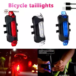 Đèn LED Hậu Xe Đạp Chống Nước, Sạc Lại Qua USB - Tăng cường An Toàn Khi Đi Bộ Phía Sau