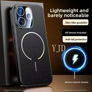 Ốp Lưng Cho OPPO Reno15 Pro Max Da Sang Trọng Nhẹ Và Mỏng PC Backboard Từ Tính Thu Hút Chống Rơi Vỏ Điện Thoại