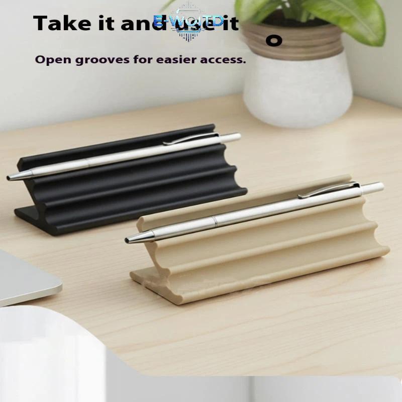 E-WOITD Bút Hiện Đại Tối Giản Ins Phong Cách Bút Đứng 3D In Văn Phòng Để Bàn Sắp Xếp E-WOITD