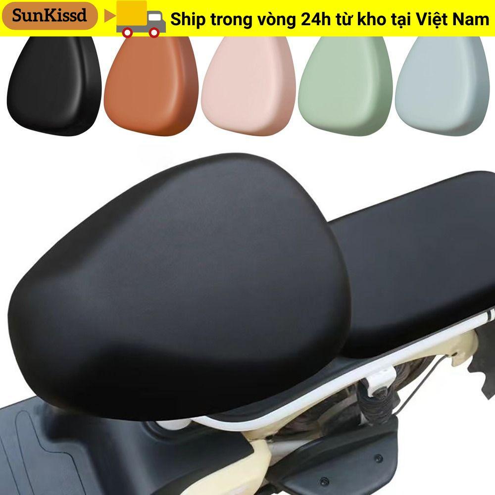 Vỏ đệm SUNKISSD, Vỏ bọc ghế xe điện đa năng chống nắng, Vỏ bọc ghế sau bằng da chống thấm nước
