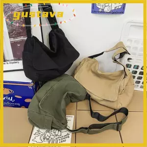 Túi Tote GUSTAVA, Túi Messenger Dây Đeo Có Thể Điều Chỉnh Dung Tích Lớn, Túi Đeo Vai Phong Cách Thường Ngày Vải Bền Đẹp Cho Thanh Thiếu Niên